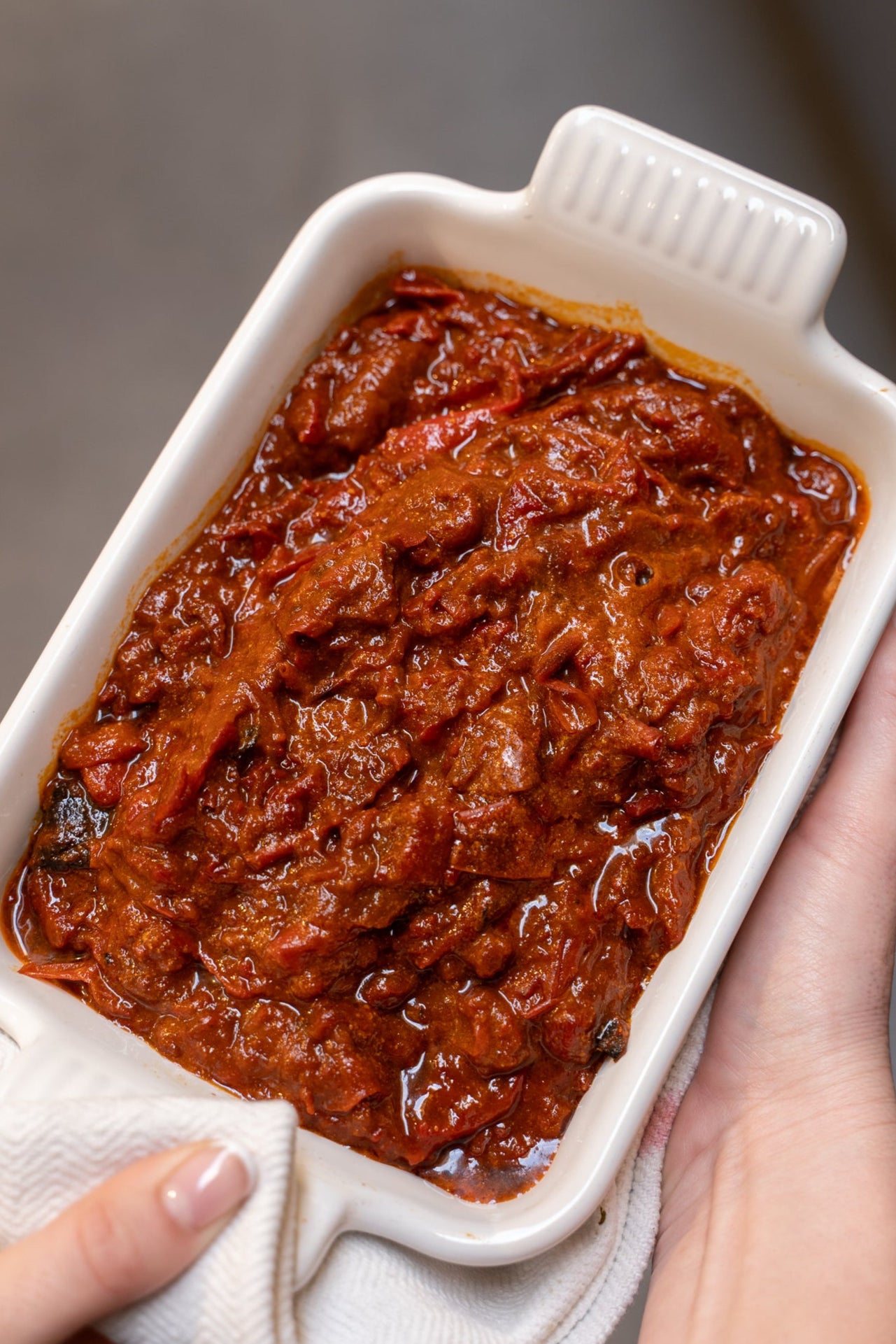 Braised Peppers