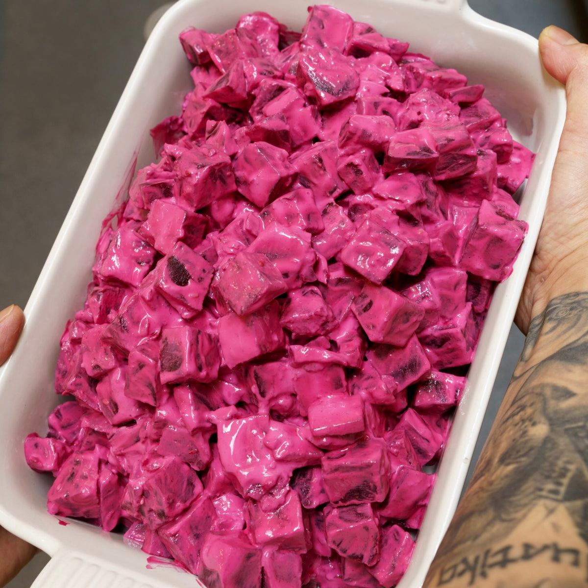 Roast Beetroot & Greek Yoghurt Salad