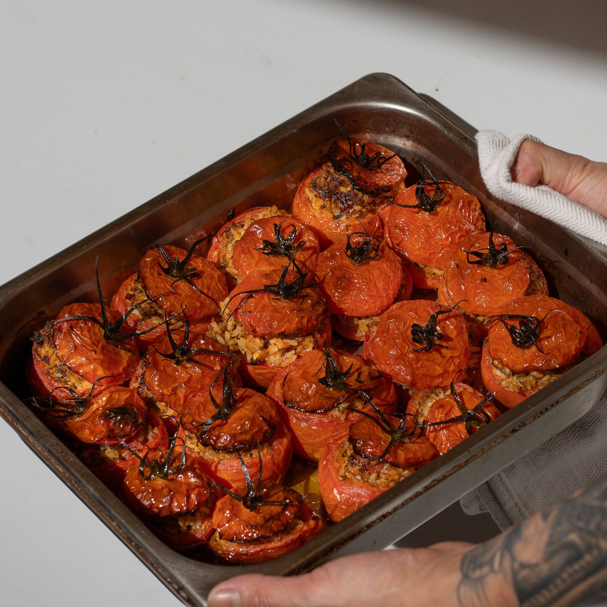 Stuffed Tomatoes with Beef