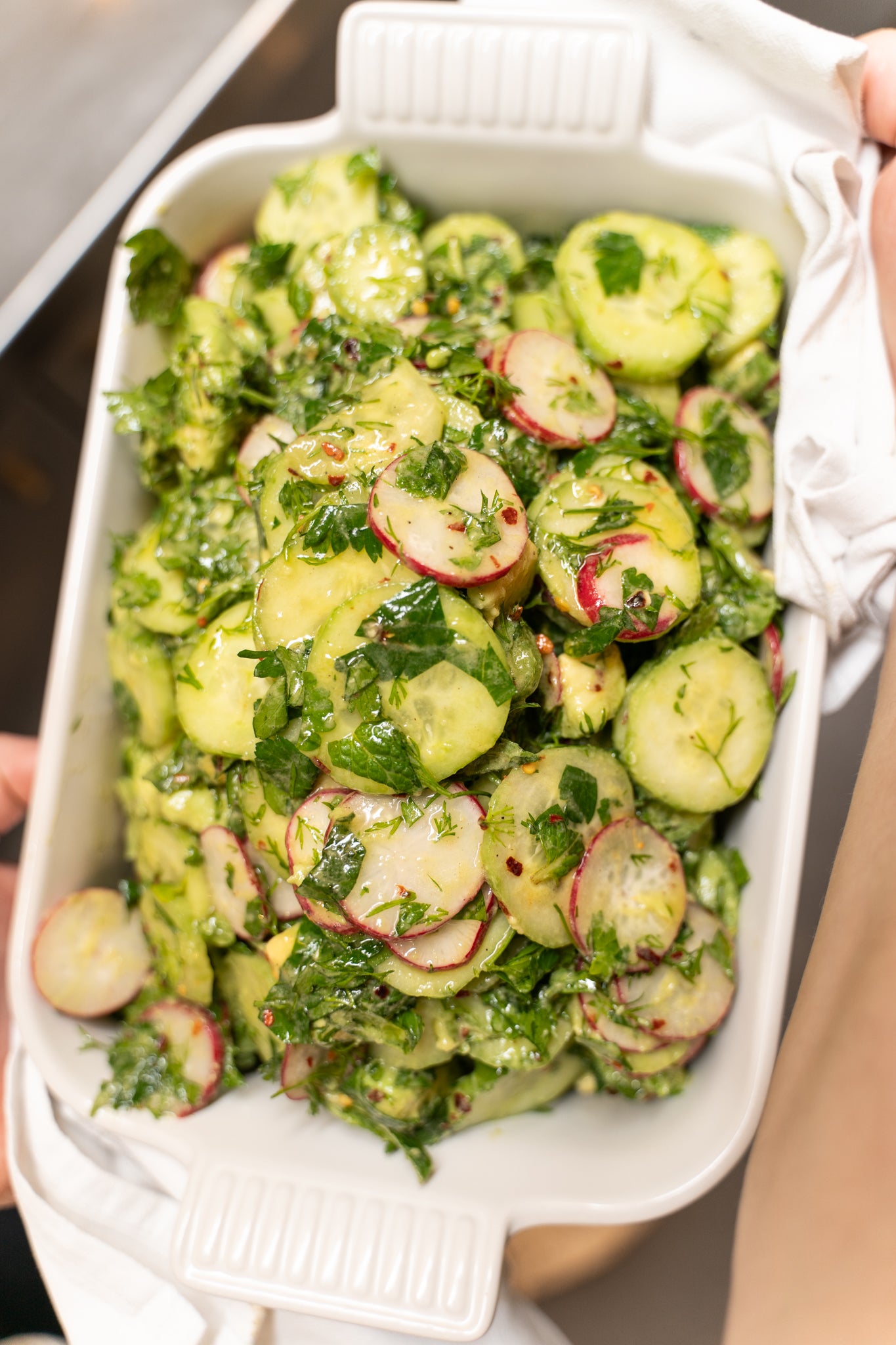 Cucumber & Avo Salad