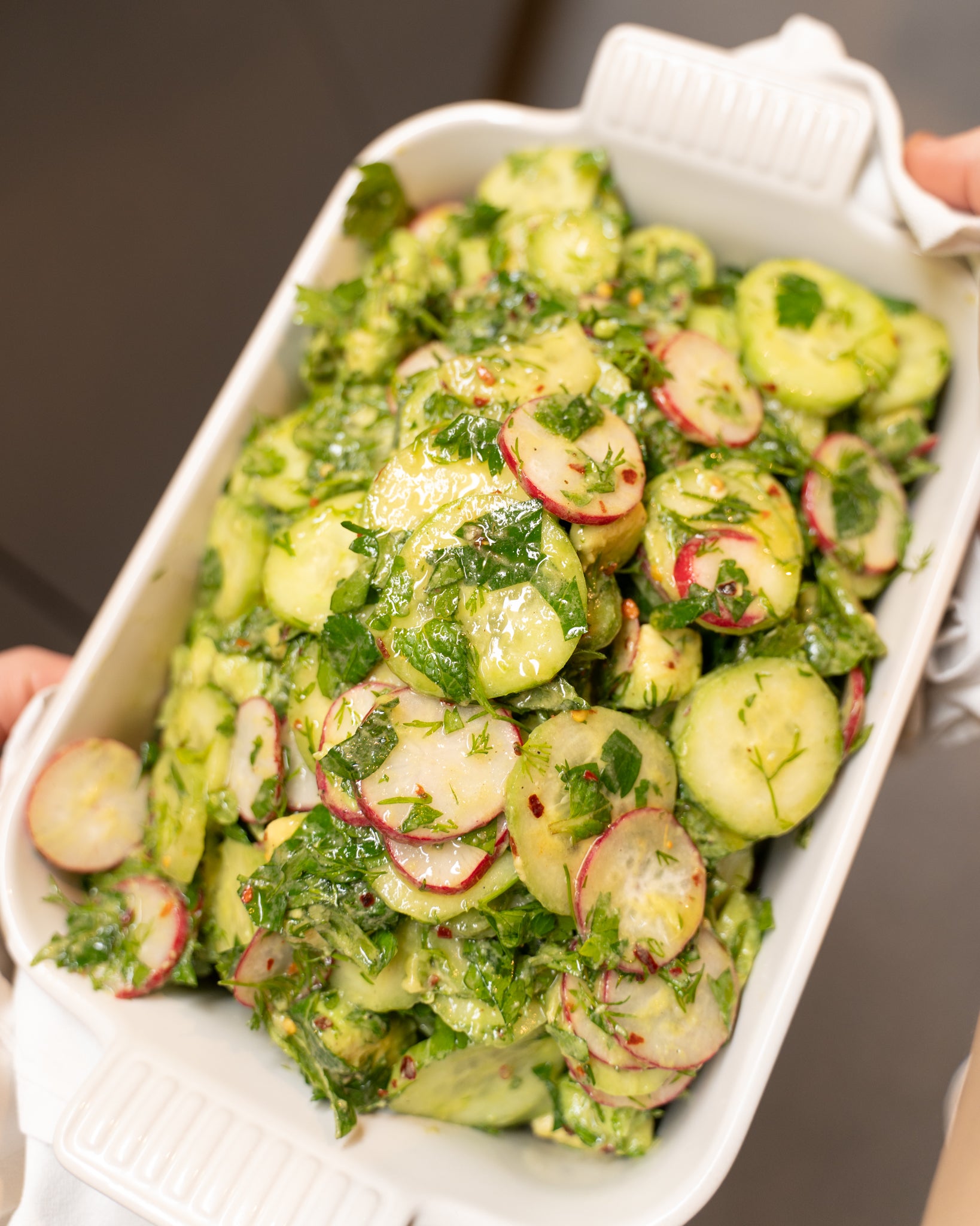 Cucumber & Avo Salad