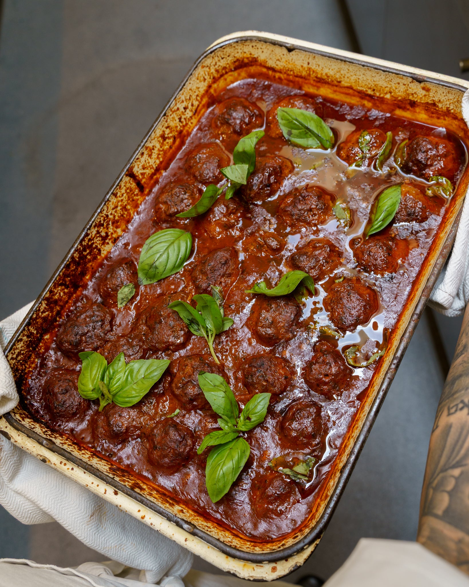 Meatballs in Napoli sauce