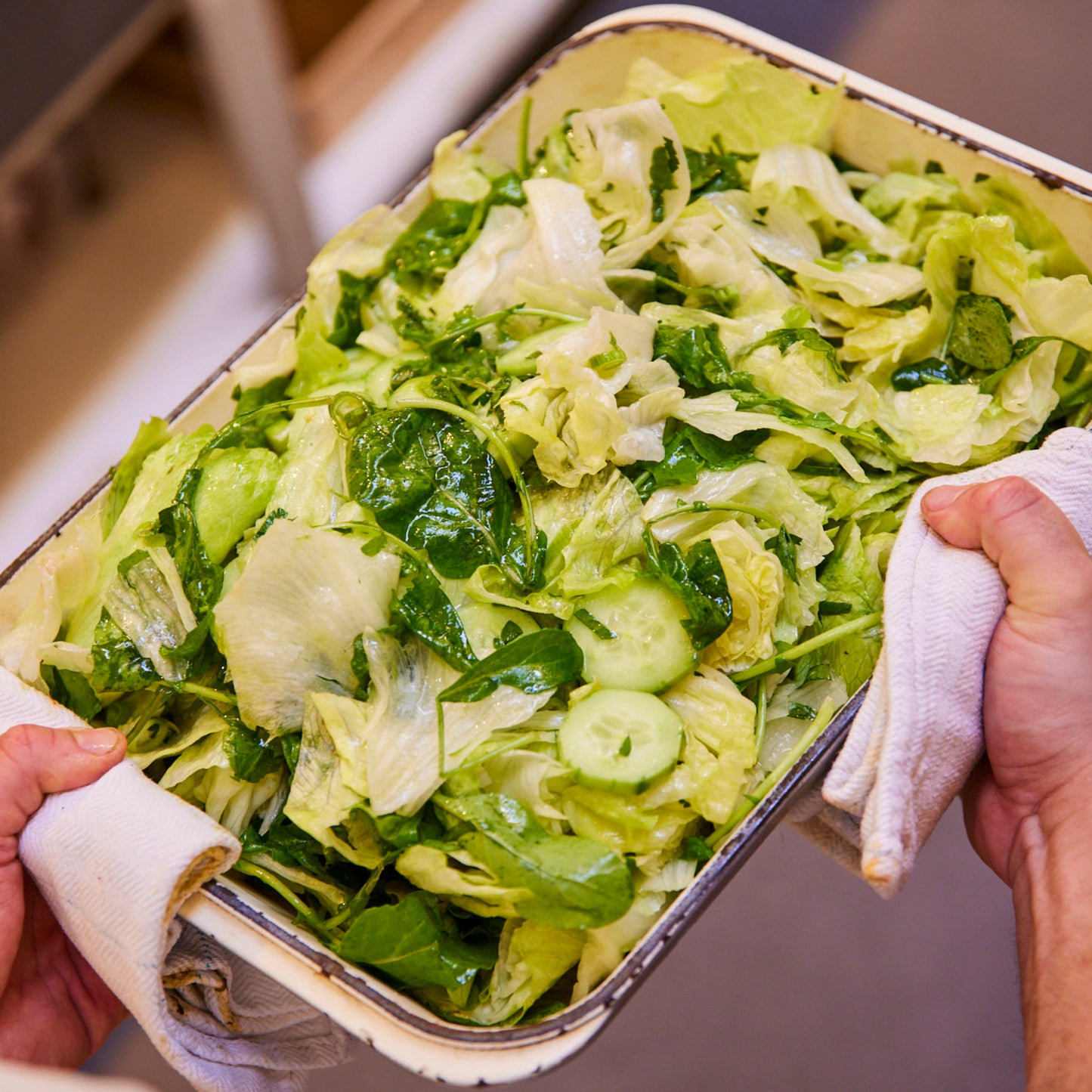 Iceberg & Cucumber Salad